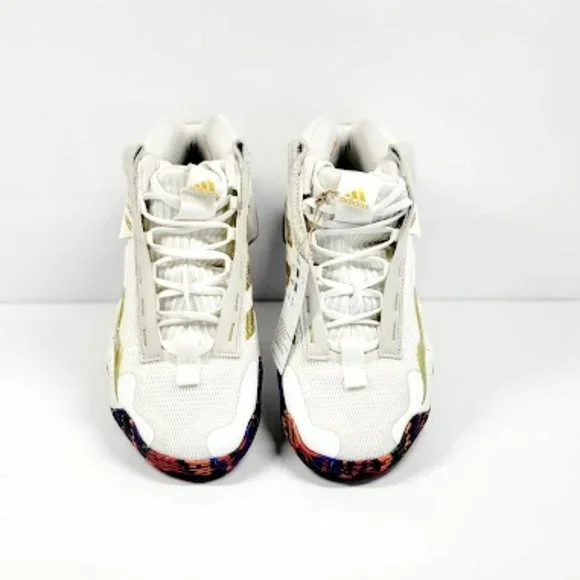 ADIDAS exhibit B mid basketball sneakers Sz 8 NEW - Picture 2 of 8